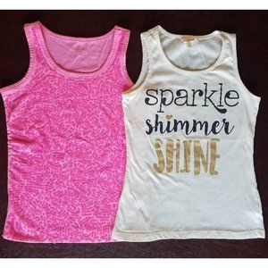 Girls Tank Top Bundle Size M